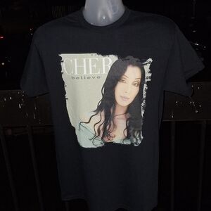 NWOT CHER Believe T Shirt Size Med